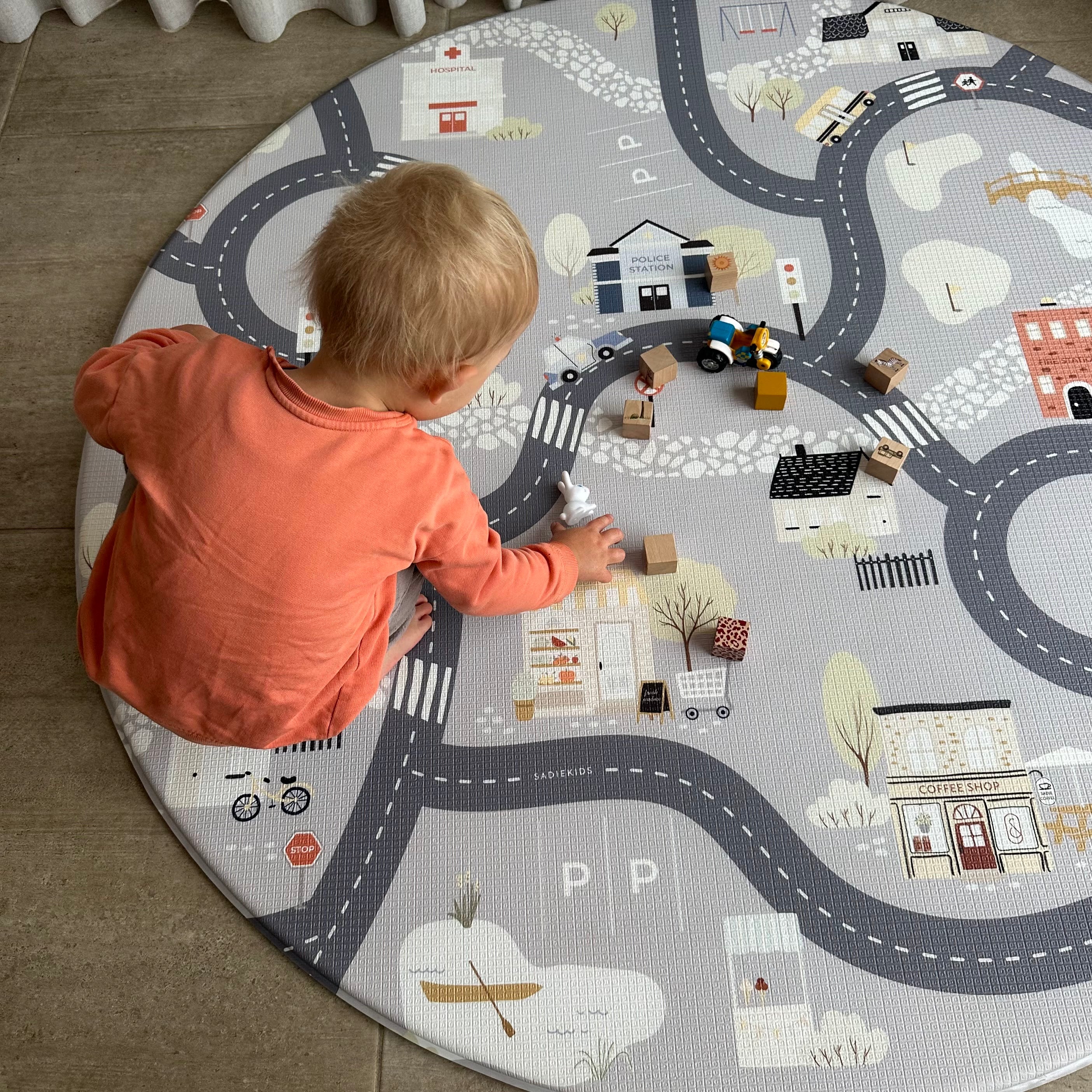 Town Track/ ABC Storybook (Grey)