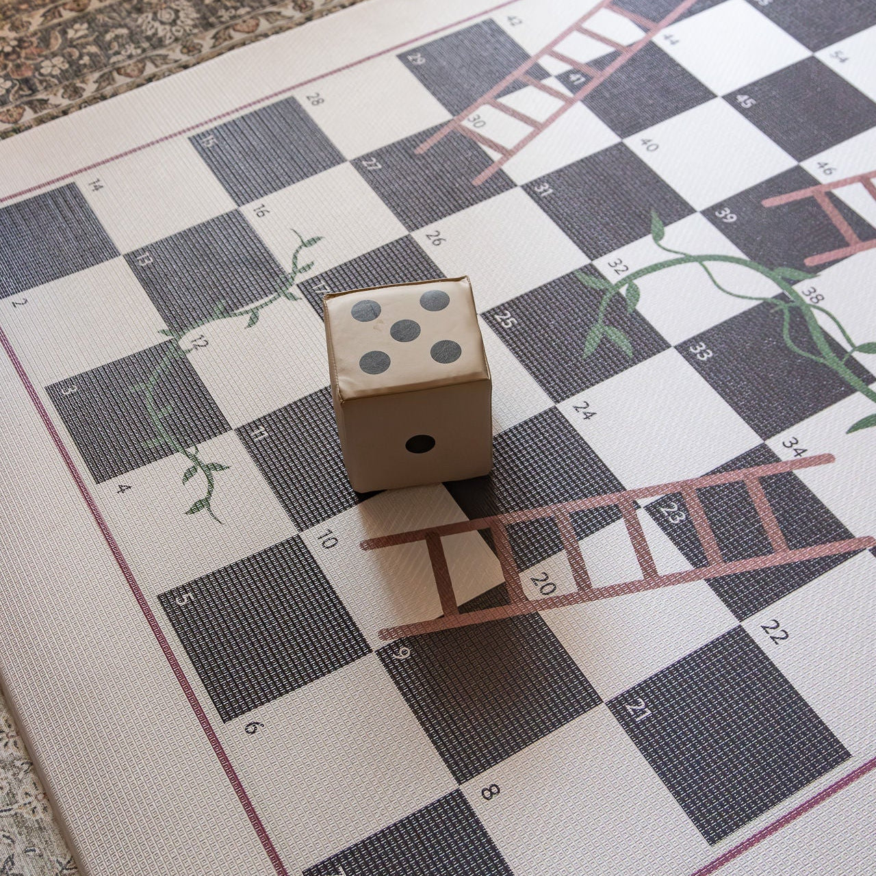 Bobbins/ Vines & Ladders (Plum)
