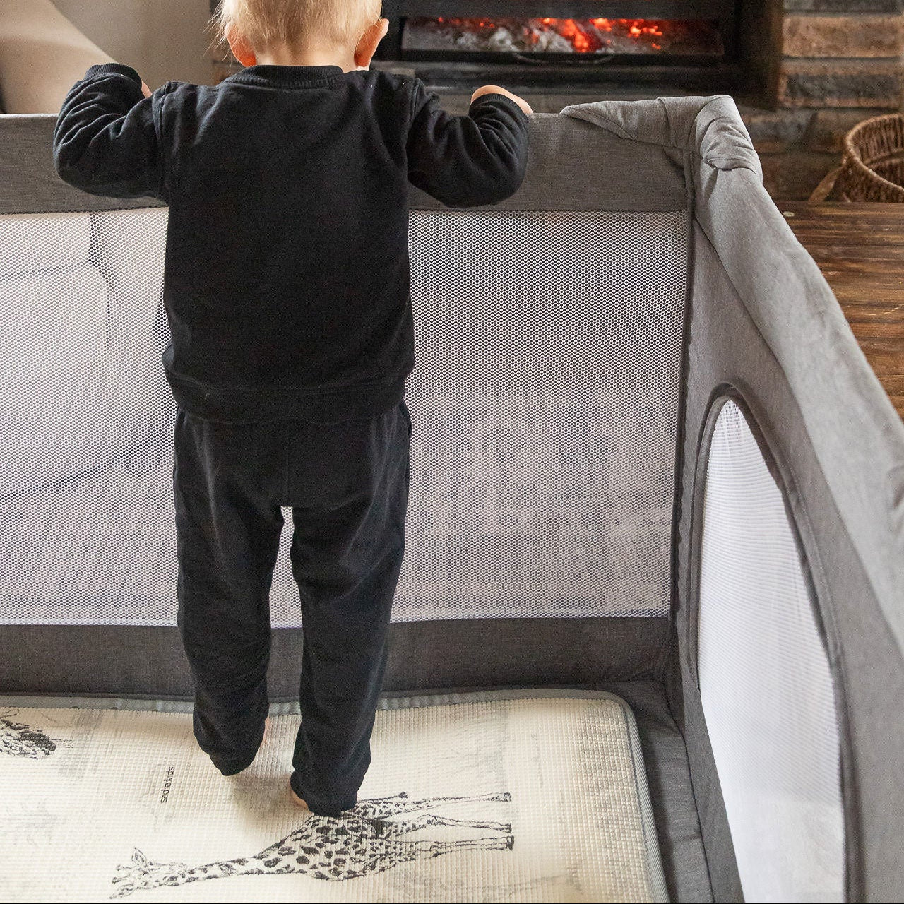 Playpen for Foundation Mat