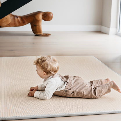 Gingham Stone/ Dune Play mat