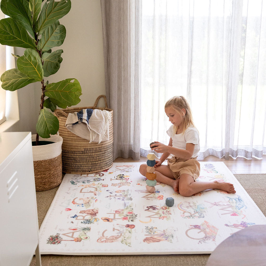 ABC Storybook (Neutral)/ Checkered