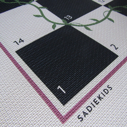 Bobbins/ Vines & Ladders (Plum)