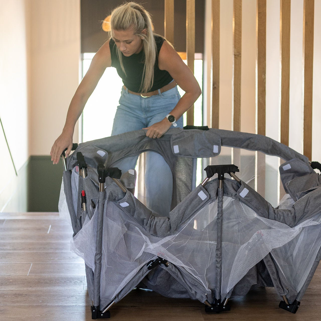 Playpen for Foundation Mat