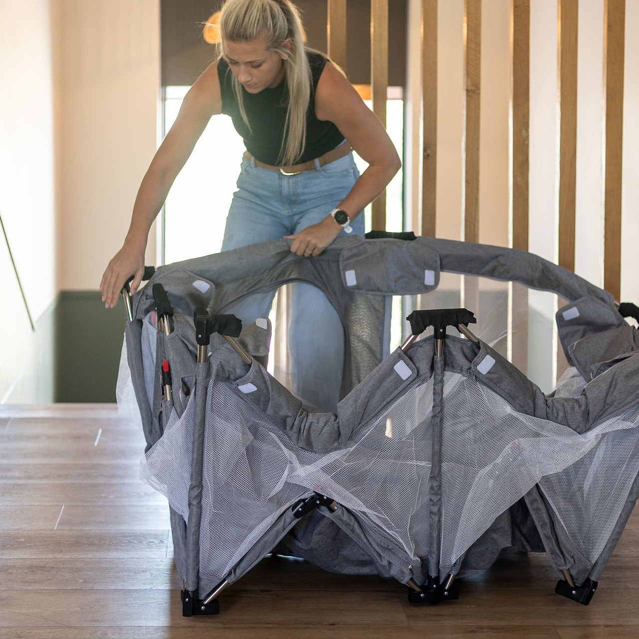Playpen for Foundation Mat