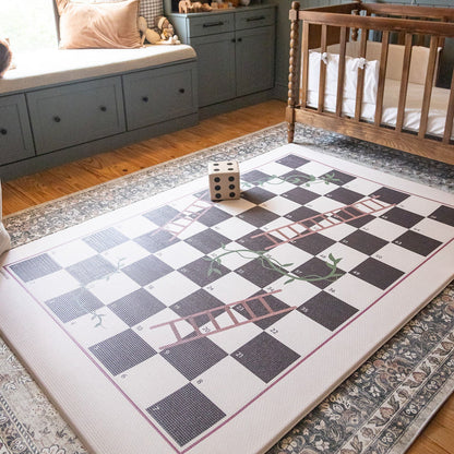 Bobbins/ Vines & Ladders (Plum)