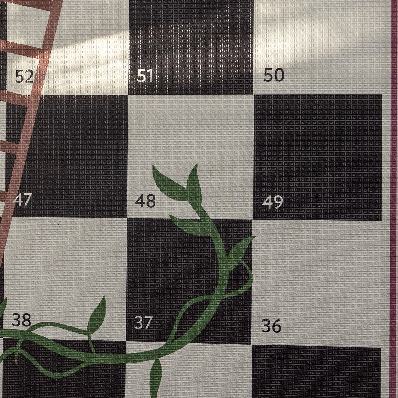 Bobbins/ Vines & Ladders (Plum)
