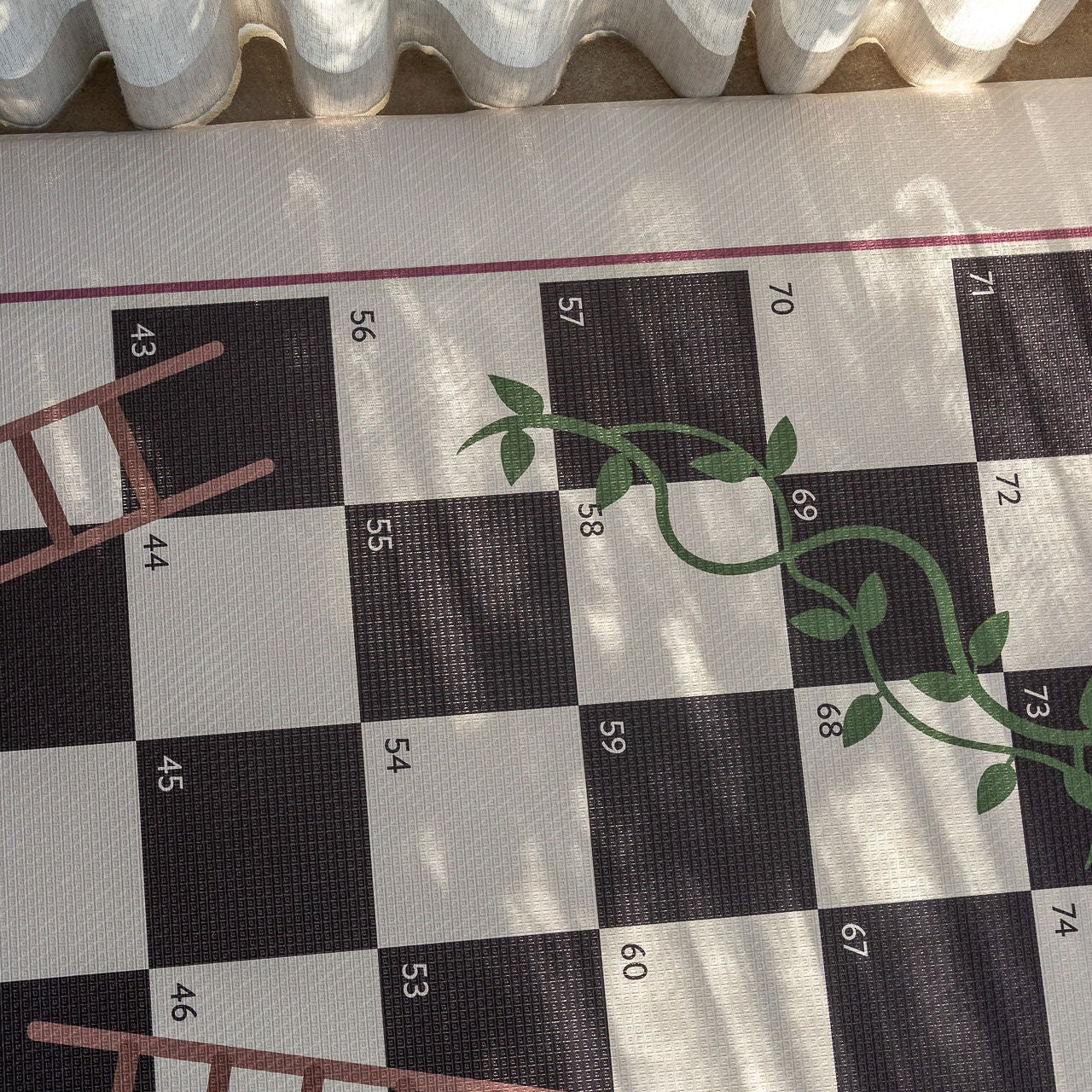 Bobbins/ Vines & Ladders (Plum)