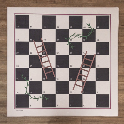 Bobbins/ Vines & Ladders (Plum)