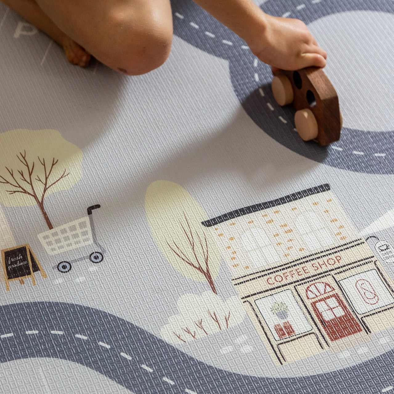 Town Track/ ABC Storybook (Grey)