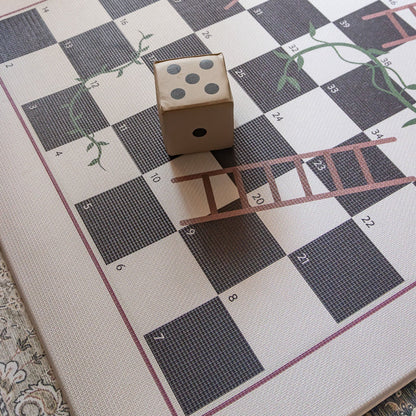 Bobbins/ Vines & Ladders (Plum)